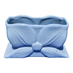 VTG Abingdon Pansy / Bow Ceramic Planter